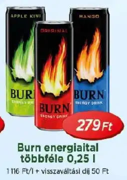 Real Burn energiaital ajánlat