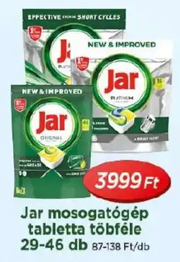 Real Jar mosogatógép tabletta ajánlat