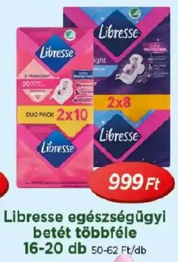 Real Libresse egészségügyi betét ajánlat