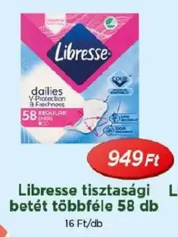Real Libresse tisztasági betét ajánlat