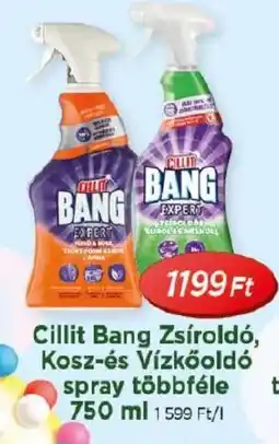 Real Cillit Bang Zsíroldó, Kosz-és Vízkőoldó spray ajánlat