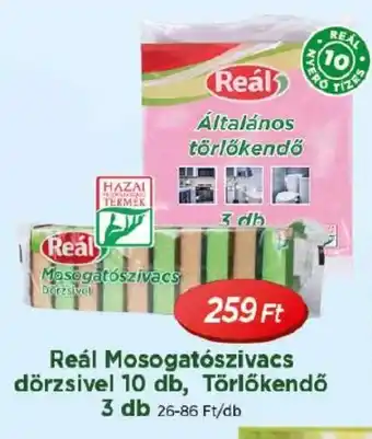 Real Reál Mosogatószivacs dörzsivel ajánlat