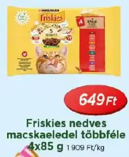 Real Friskies nedves macskaeledel ajánlat