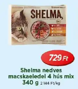 Real Shelma nedves macskaeledel 4 hús mix ajánlat