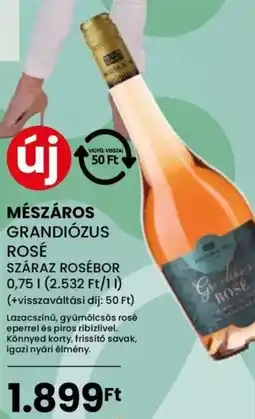 Spar Mészáros Grandiózus Rosé ajánlat