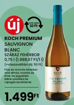 Spar Koch Premium Sauvignon Blanc ajánlat