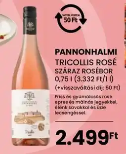 Spar Pannonhalmi Tricollis Rosé ajánlat
