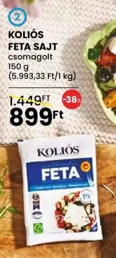 Spar Koliós feta sajt ajánlat