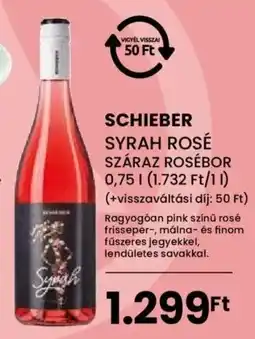 Spar Schieber Syrah Rosé ajánlat