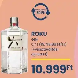 Spar Roku Gin ajánlat
