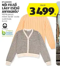 ALDI Up 2 Fashion Női felső lágy esésű anyagból ajánlat