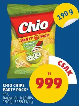 PENNY Chio Chips Party pack ajánlat