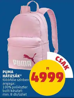 PENNY Puma hátizsák ajánlat