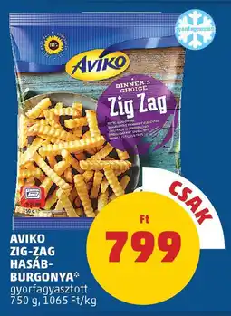 PENNY Aviko Zig-Zag hasabburgonya ajánlat