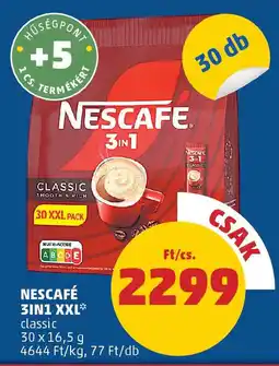 PENNY Nescafé 3in1 XXL ajánlat