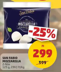PENNY San Fabio Mozzarella ajánlat