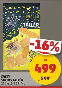 PENNY Salty sajtos tallér ajánlat