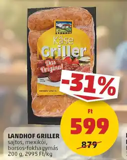 PENNY Landhof Griller ajánlat