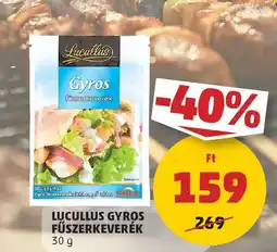 PENNY Lucullus Gyros fűszerkeverék ajánlat