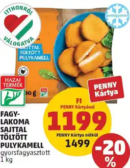 PENNY Fagy-lakoma sajttal töltött pulykamell ajánlat