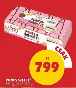 PENNY Puncs szelet ajánlat