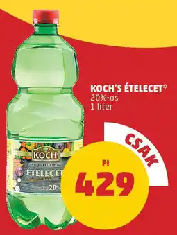 PENNY Koch's ételecet ajánlat