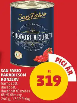 PENNY San Fabio Paradicsom konzerv ajánlat
