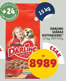 PENNY Darling száraz kutyaeledel ajánlat