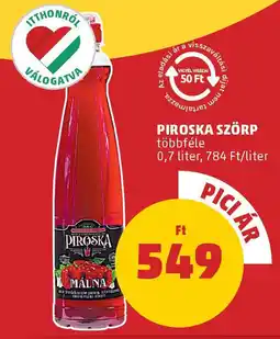 PENNY Piroska szörp ajánlat