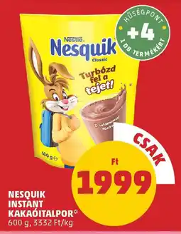 PENNY Nesquik instant kakaóitalpor ajánlat