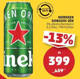 PENNY Heineken dobozos sör ajánlat