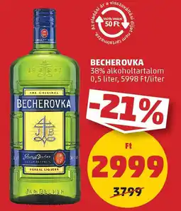 PENNY Becherovka ajánlat