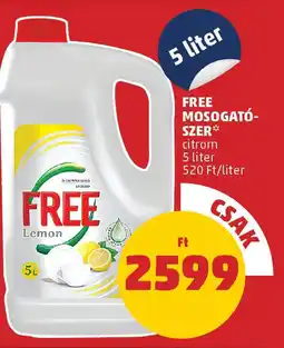 PENNY Free mosogató-szer ajánlat