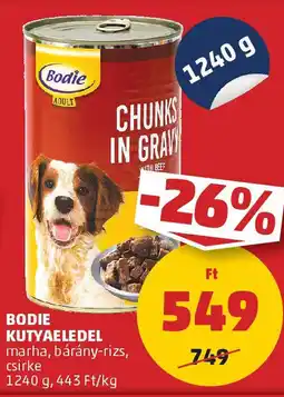 PENNY Bodie kutyaeledel ajánlat