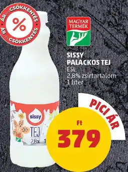 PENNY Sissy palackos tej ajánlat