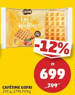 PENNY Cafétime gofri ajánlat