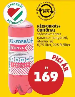 PENNY Kékforrás+ üdítőital ajánlat