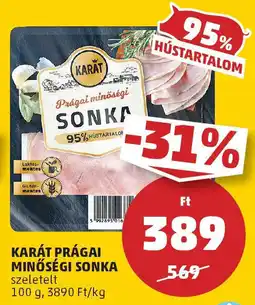 PENNY Karát prágai minőségi sonka ajánlat