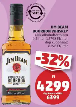 PENNY Jim Beam Bourbon Whiskey ajánlat