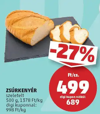 PENNY Zsúrkenyér ajánlat