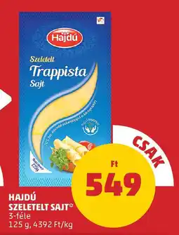PENNY Hajdú szeletelt sajt ajánlat