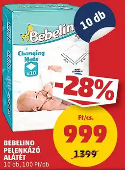PENNY Bebelino pelenkázó alátét ajánlat