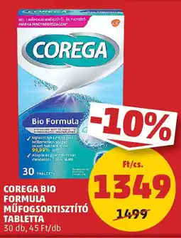 PENNY Corega BIO formula mufogsortisztító tabletta ajánlat