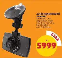 PENNY Autós menetrögzítő kamera ajánlat