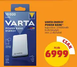 PENNY Varta Energy Power Bank ajánlat