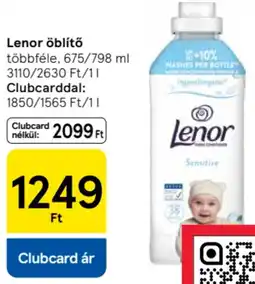 Tesco Lenor öblítő ajánlat