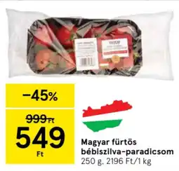 Tesco Magyar fürtös bébiszilva-paradicsom ajánlat