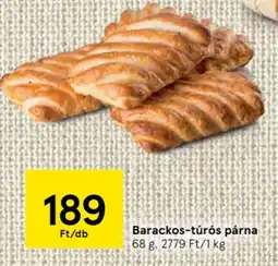 Tesco Barackos-túrós párna ajánlat