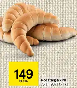 Tesco Nosztalgia kifli ajánlat