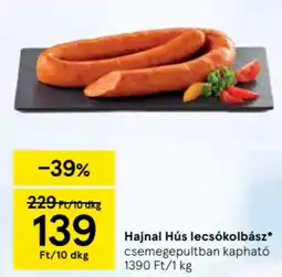 Tesco Hajnal Hús lecsókolbász ajánlat